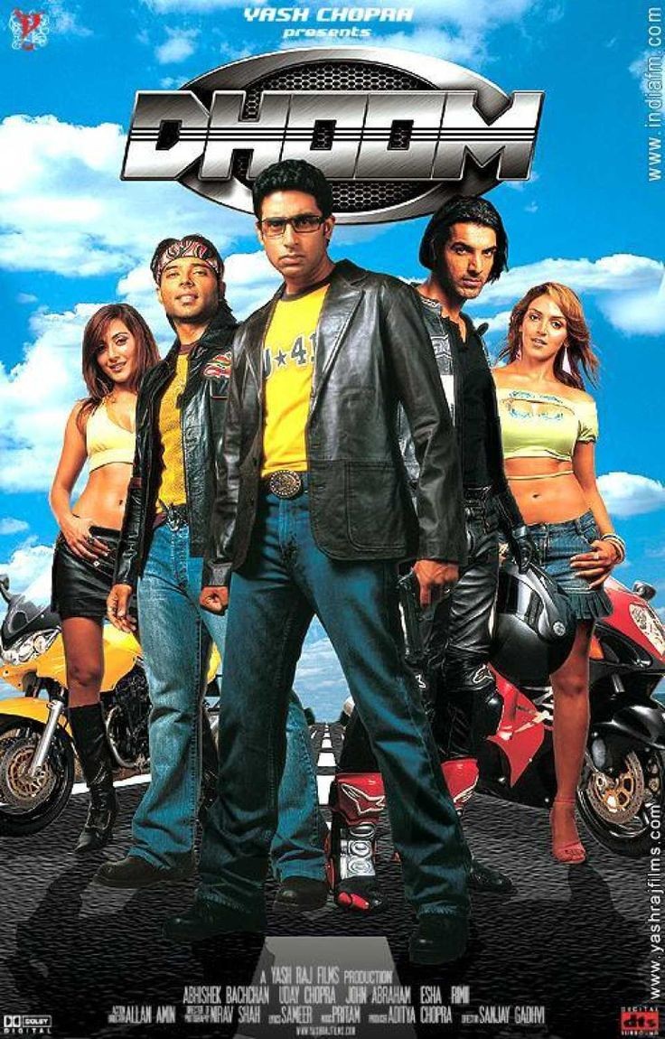 Dhoom (2004) AMZN [Hindi DDP5.1] Movie WEB-DL ESub 480p | 720p | 1080p