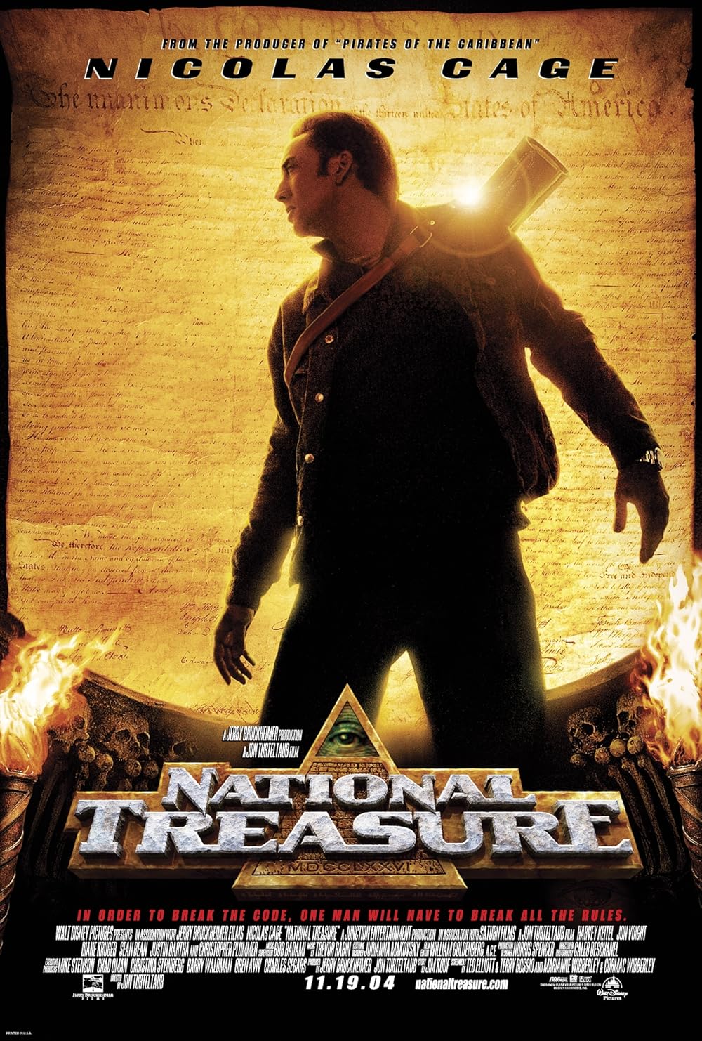 National Treasure (2004) Dual Audio {Hindi-English} Esubs480p | 720p | 1080p