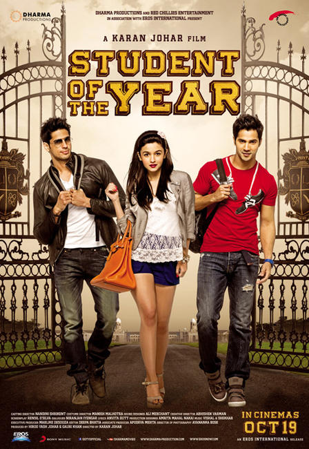 Student Of The Year (2012) Hindi Movie BLURAY 480p | 720p | 1080p