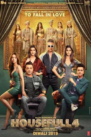 Housefull 4 (2019) Hindi Movie WEB-DL ESub 480p | 720p | 1080p