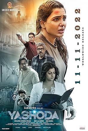 Yashoda (2022) Multi Audio {Hindi-Tamil-Telugu-Malayalam-Kannada} Movie WEB-DL Esub 480p | 720p | 1080p