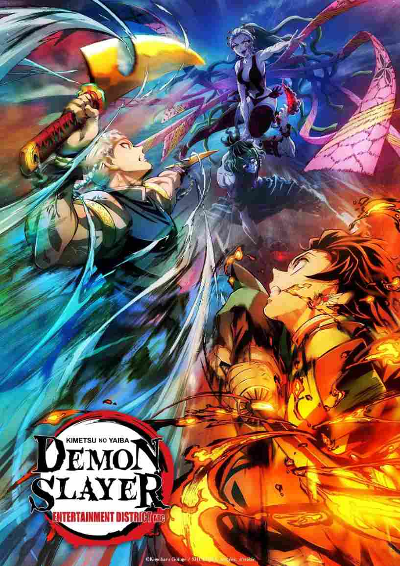 Demon Slayer (Season 02) : Entertainment District Arc WEB-DL Multi Audio [Hin-Eng-Jap-Tam-Tel] MSub 480p | 720p | 1080p