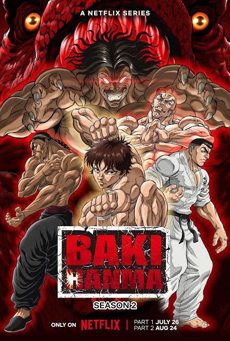 Baki (Season 2) Multi Audio [Hindi-English-Japanese] NF WEB-DL ESub 480p | 720p | 1080p